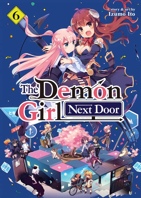 Portada del manga The Demon Girl Next Door