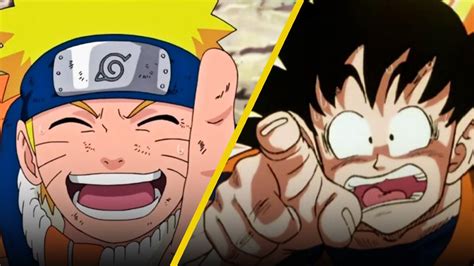 Ilustración de Krillin y Goku al estilo de Naruto