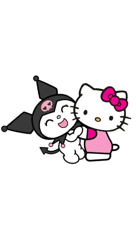 Conjunto Kuromi y Hello Kitty