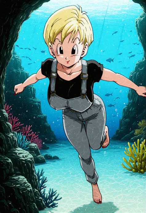 Arte hentai de Tights y Bulma