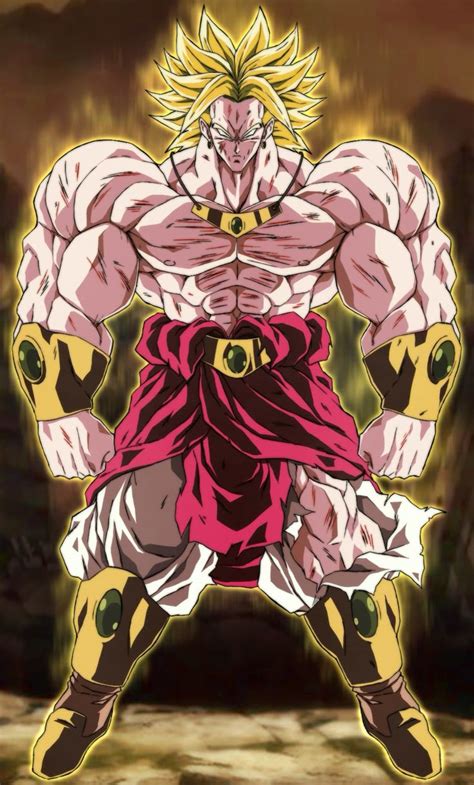 Broly en su forma de Super Saiyan Legendario