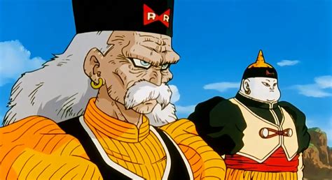 Los tres androides creados por el Dr. Gero