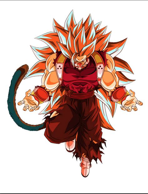 Un Saiyan Maligno desatando su Aura Maligna