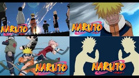 Tabla de openings de Naruto Shippuden