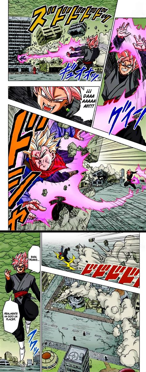 Goku Black atacando la Tierra