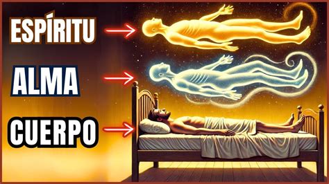Representación artística de un alma separada de un cuerpo
