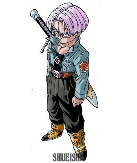 Ilustración de Trunks del Futuro