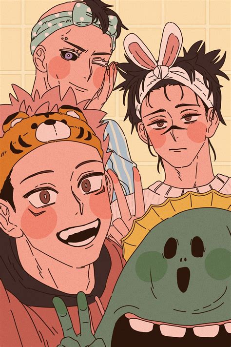 Ilustración de Choso, Esou y Kechizu