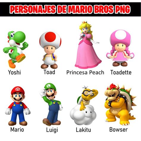 Personajes de Super Mario Bros