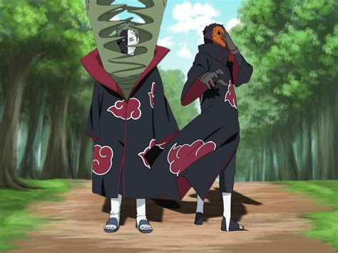 Tobi y Zetsu discutiendo