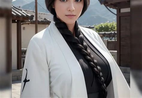 Ilustración de Retsu Unohana en su forma de Capitana