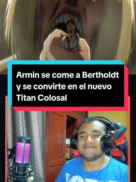 Armin se convierte en el nuevo Titán Colosal