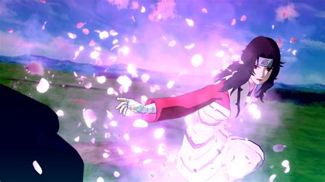 Kurenai con su hija en Konoha