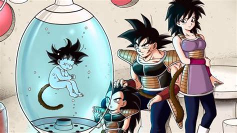 Bardock y Gine, padres de Goku