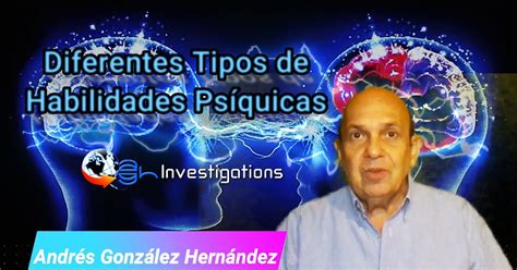 Ilustración de diferentes habilidades psíquicas