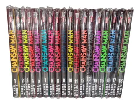 Colección de tomos físicos del manga Chainsaw Man