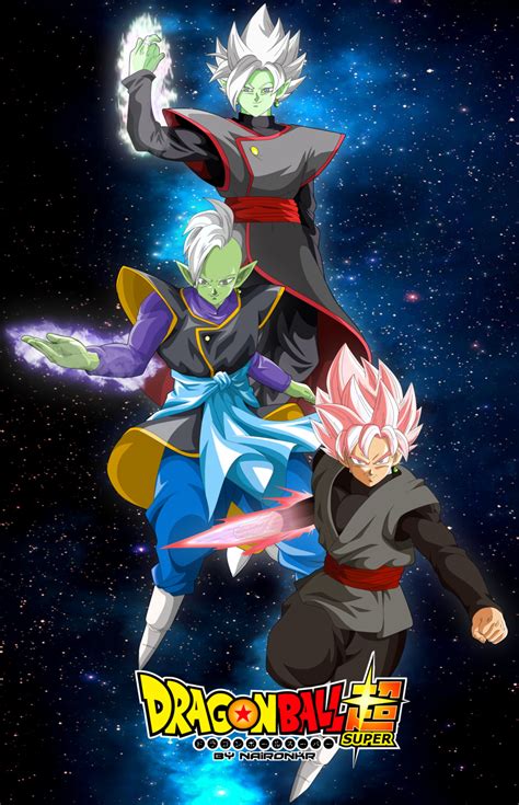 Goku Black y Zamas fusionados en Zamas Fusión