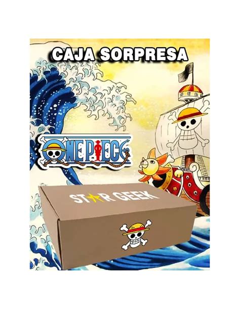 Caja sorpresa con merchandising de One Piece
