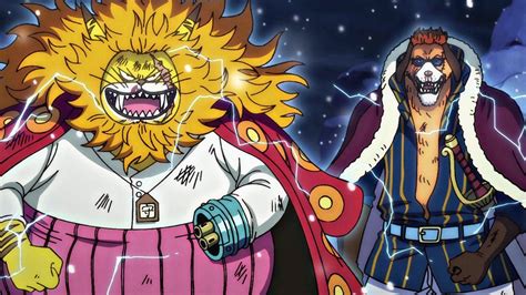 Inuarashi y Nekomamushi arrodillados ante Kin'emon y Kanjuro