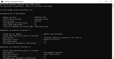 Captura de pantalla mostrando comandos de verificación de configuración de troncales.