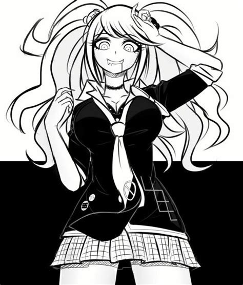 Ilustración de manga estilo Junko