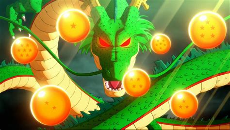 Omega Shenron con las Siete Bolas de Dragón en el pecho