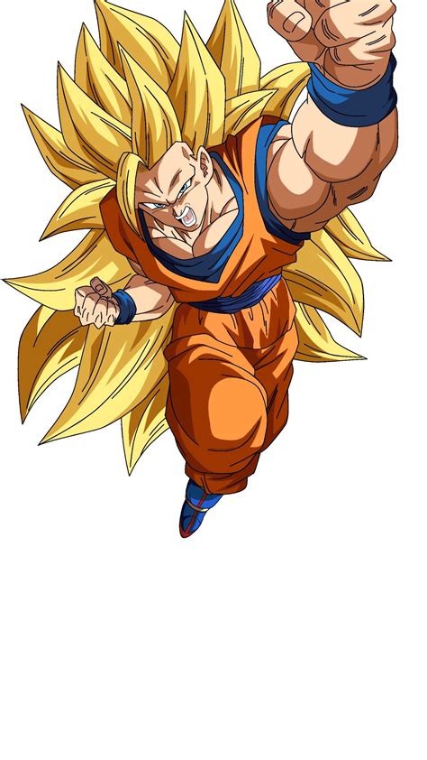 Ilustración de personajes Saiyajin