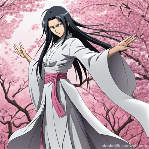 Ilustración del Shikai de Senbonzakura