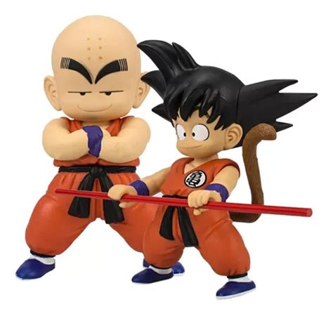 Set de figuras de Goku y Krillin