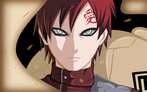 Gaara manipulando arena para crear un escudo