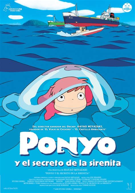 Comparativa de Ponyo y La Sirenita