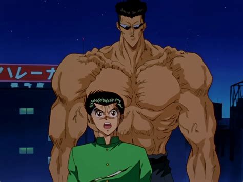 Escena de Yu Yu Hakusho con Toguro