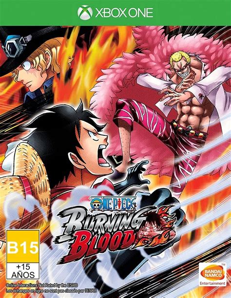 Portada del videojuego One Piece: Burning Blood