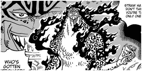 Ilustración de Rob Lucci en su forma Zoan