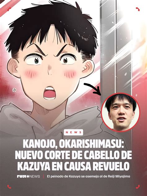 Portada del manga Kanojo, Okarishimasu con Kazuya y Chizuru