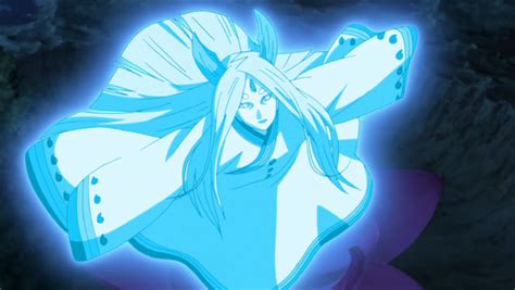 Ilustración de Kaguya Ōtsutsuki consumiendo el Fruto de Chakra