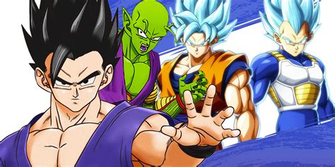 Personajes de Dragon Ball Z: Goku, Vegeta, Gohan, Piccolo, Majin Buu