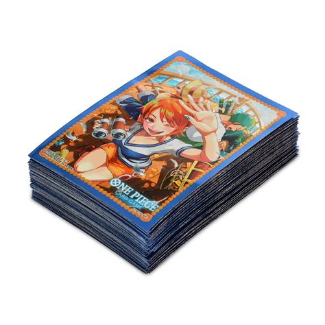 Ejemplo de fundas temáticas de One Piece con arte de Nami
