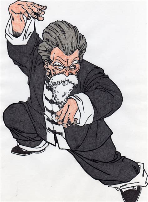 Maestro Roshi como Jackie Chun