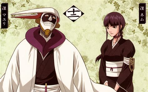 Nemu Kurotsuchi en su uniforme