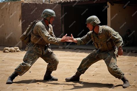 Ilustración de combate cuerpo a cuerpo