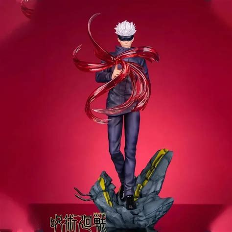 Colección de figuras de Satoru Gojo y otros personajes de Jujutsu Kaisen