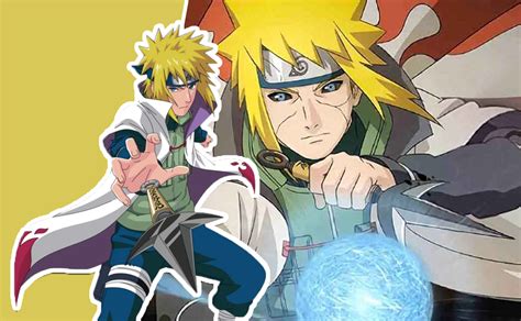 Retrato de Minato Namikaze como el Cuarto Hokage