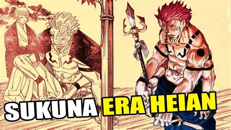 Representación de Sukuna en la era Heian