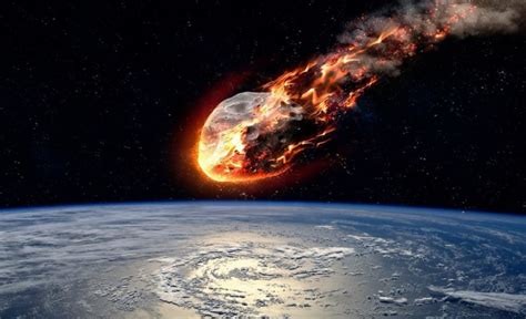 El impacto de los meteoritos