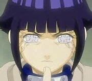 Hinata con su Byakugan activado