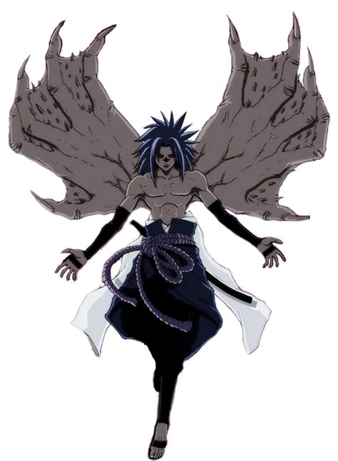 Sasuke con el Sello Maldito activado