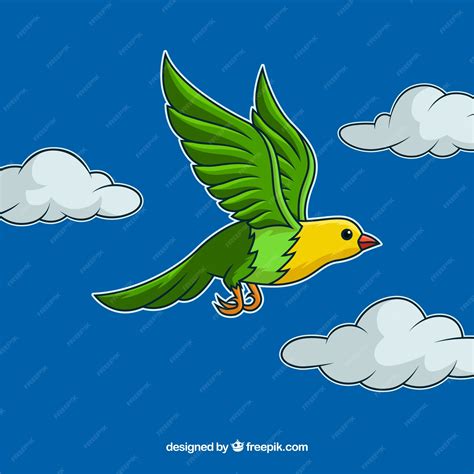El Sunny volando con alas
