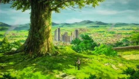 Ilustración del árbol gigante al final de Shingeki no Kyojin