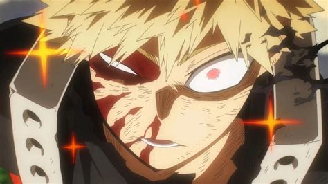 Bakugo herido en combate contra Shigaraki